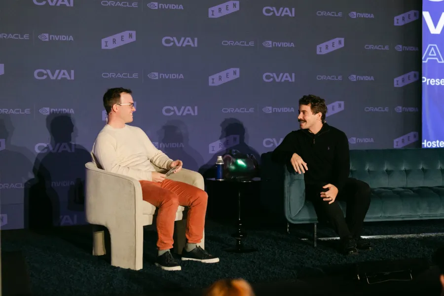 A fireside conversation on the CVAI6 stage