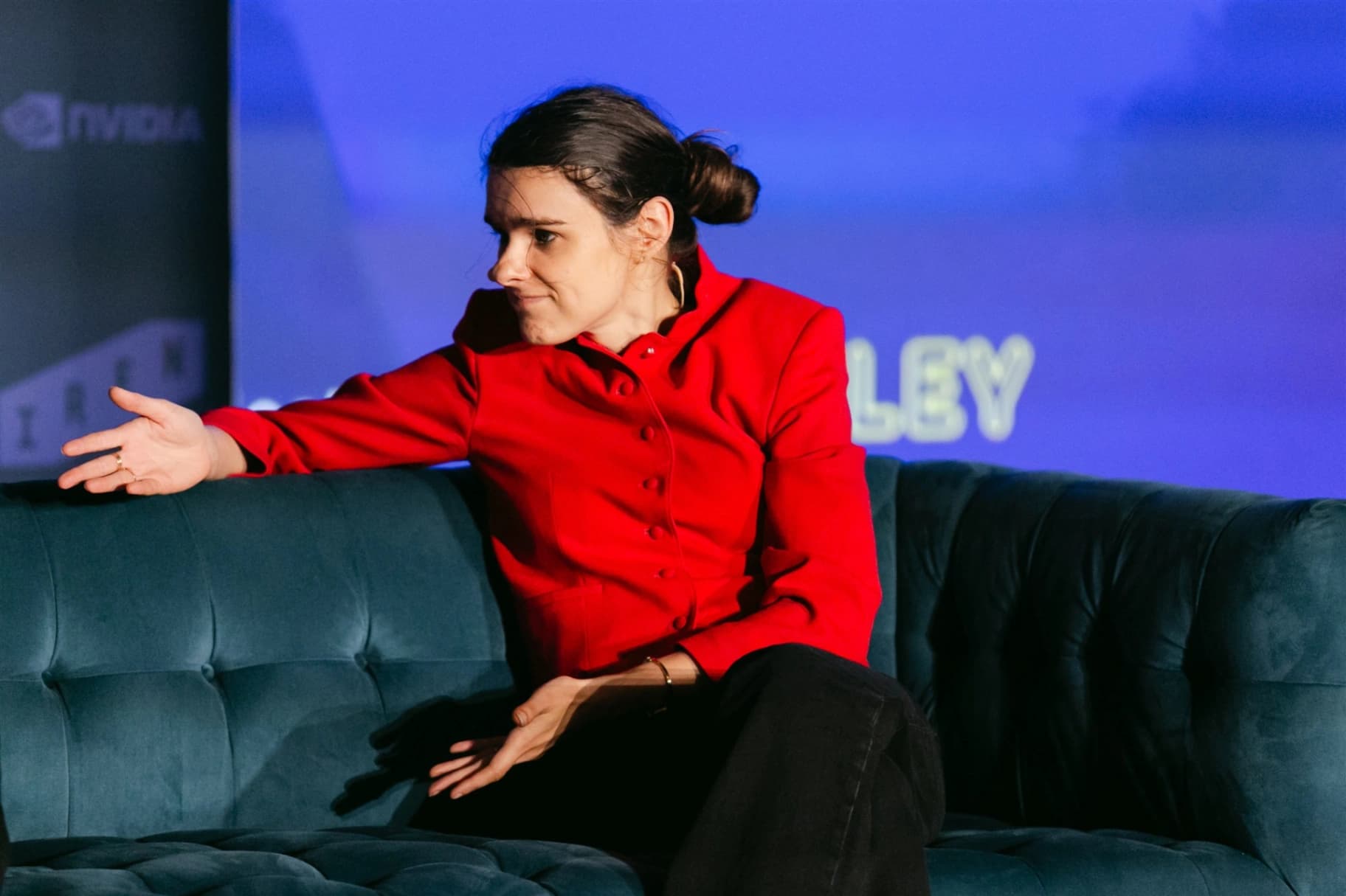 Christina Cacioppo at Cerebral Valley AI Summit